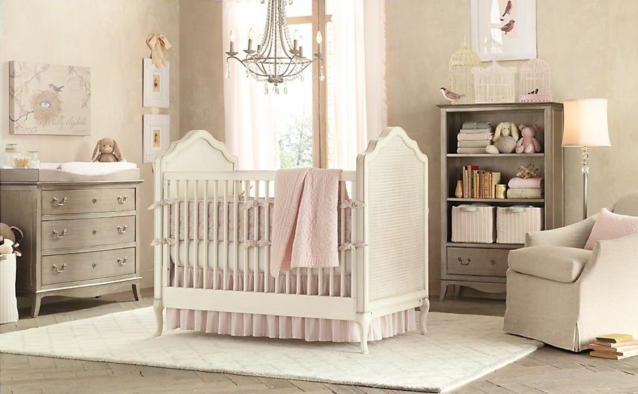 gray-pink-baby-girls-room