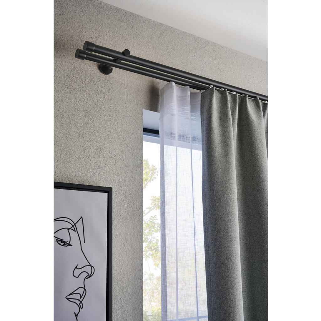 Homeware ZÁVESOVÁ TYČ S PRÍSLUŠENSTVOM 200 cm Homeware