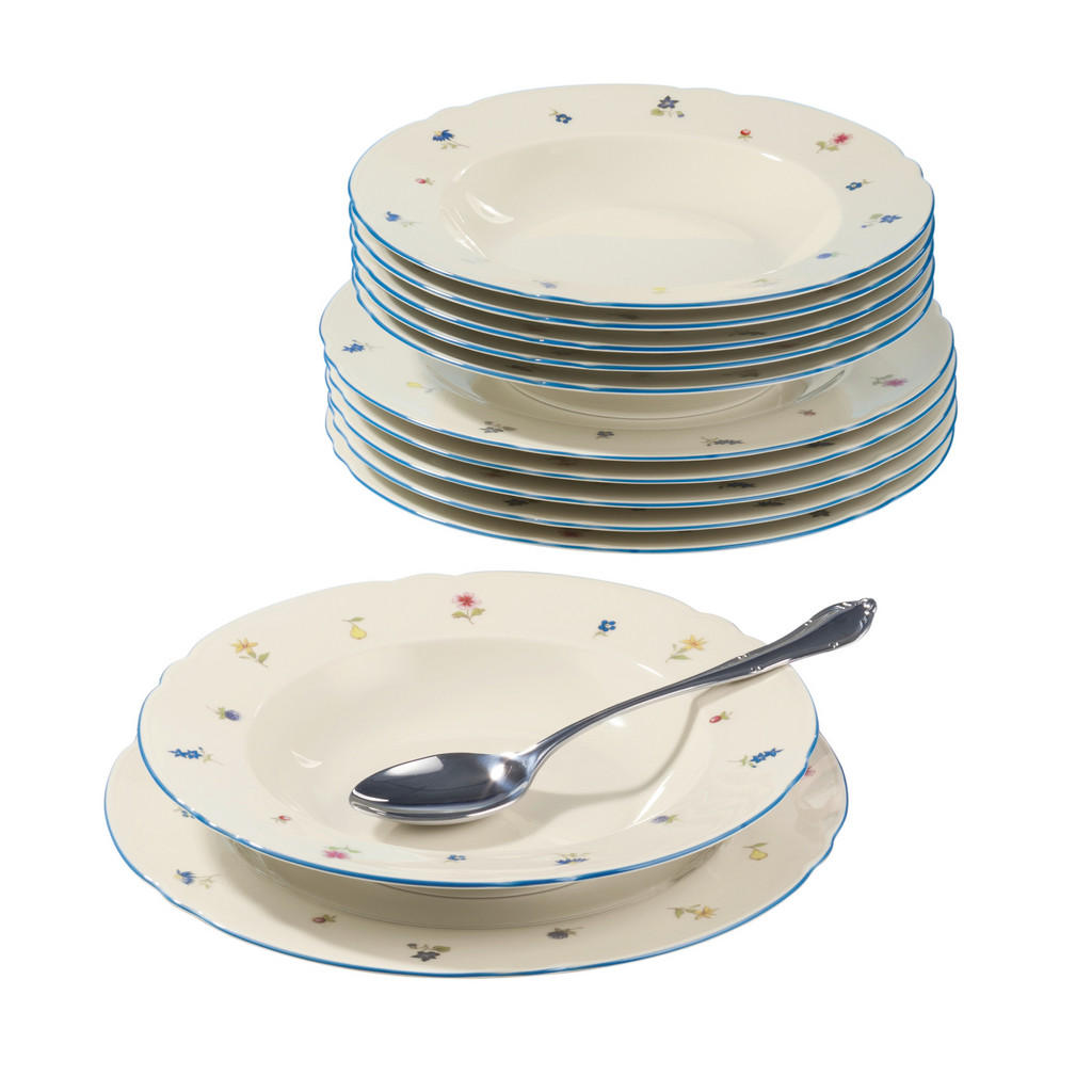 Seltmann Weiden JEDÁLENSKÝ SERVIS porcelán keramika Seltmann Weiden